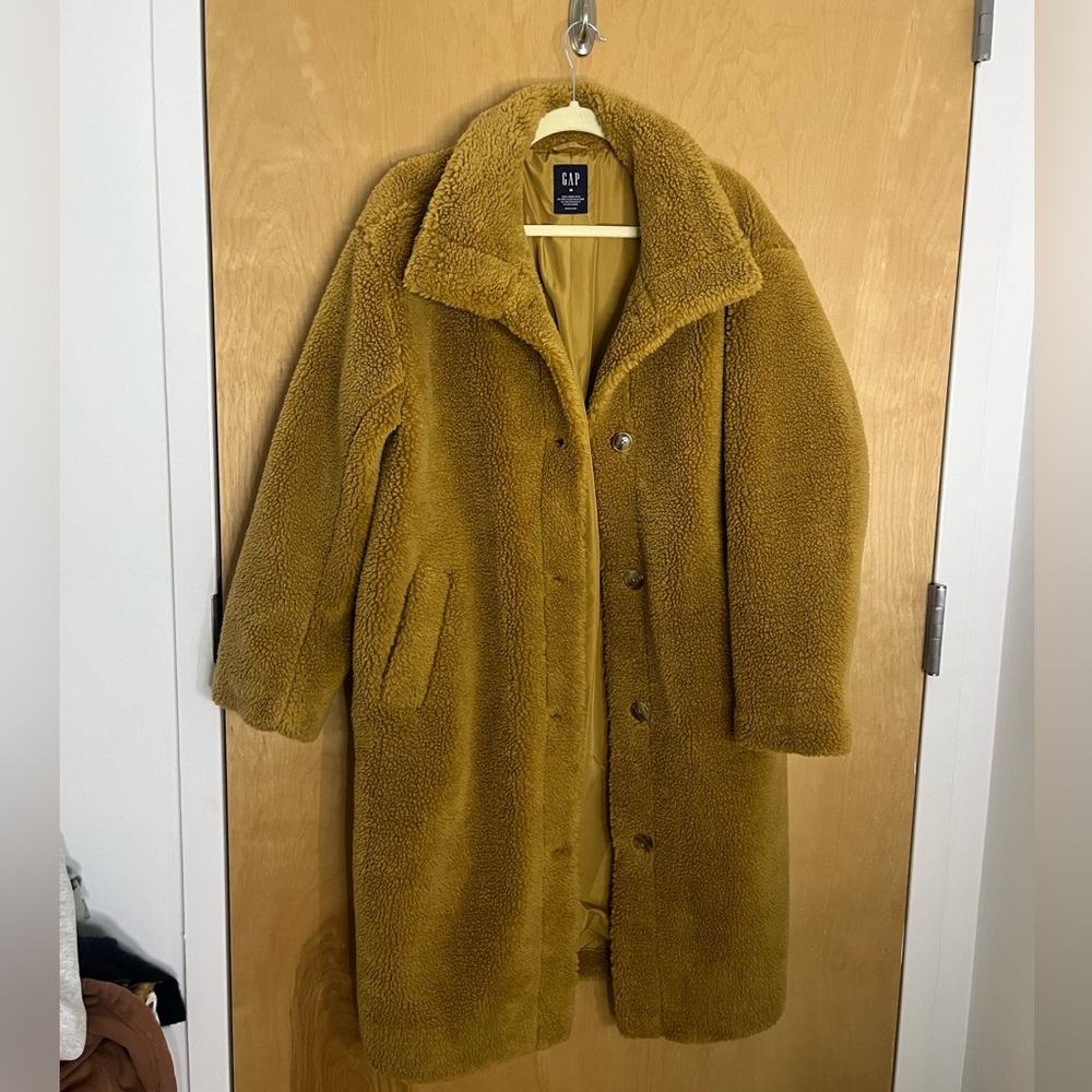 GAP Long Teddy Coat